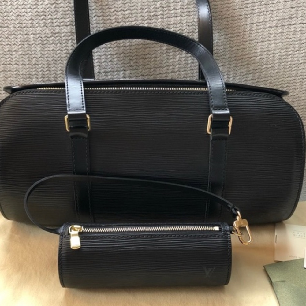 Louis Vuitton Soufflof Handbag Plus Extra Pouch